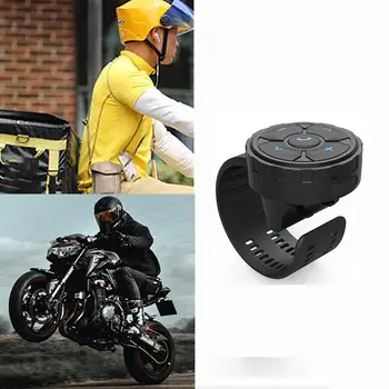 Vairo Nuotolinio Valdymo Multi Naudoti Žaidėjas Stilius laisvų Rankų įrangą Universali Mygtuką Rinkinys, skirtas Dviratis Motociklas Telefono Rankenos Nuotrauka