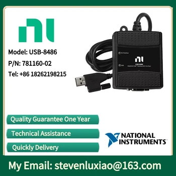 NI USB-8486 781160-02 USB, vieno prievado, lauko magistralės sąsajos įtaisas - USB 8486 yra pamatai, lauko autobusu prietaisas Nuotrauka
